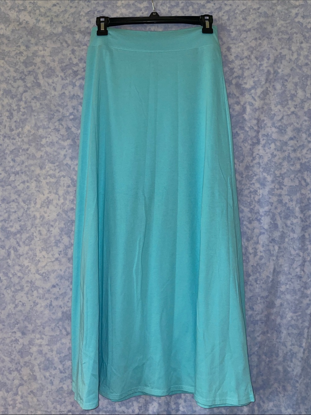 J. Khaki: Girls Aqua Maxi Skirt with Comfortable Waistband